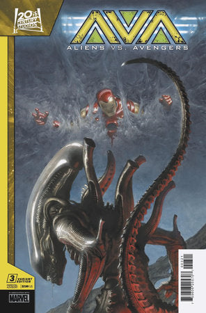 Aliens Vs. Avengers #3 Paolo Rivera Cover