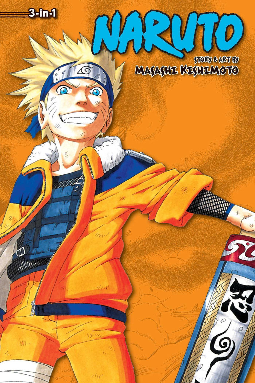 Naruto 3-in-1 Edition Volume 04