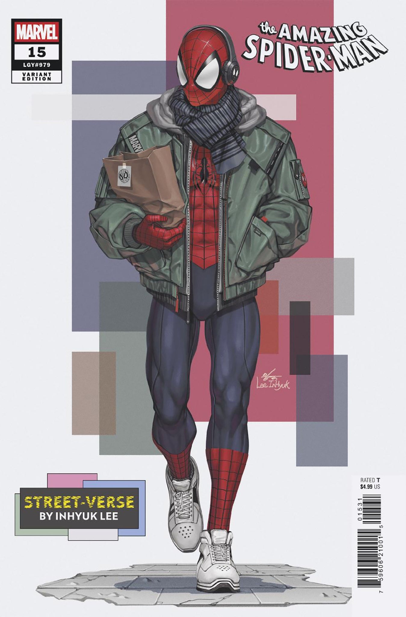 Amazing Spider-Man #15 Inhyuk Lee Street-Verse Virgin Variant