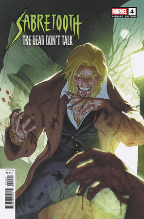 Sabretooth: The Dead Don't Talk #4 Taurin Clarke Cover