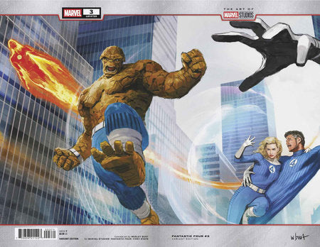 Fantastic Four #3 Marvel Studios Cover