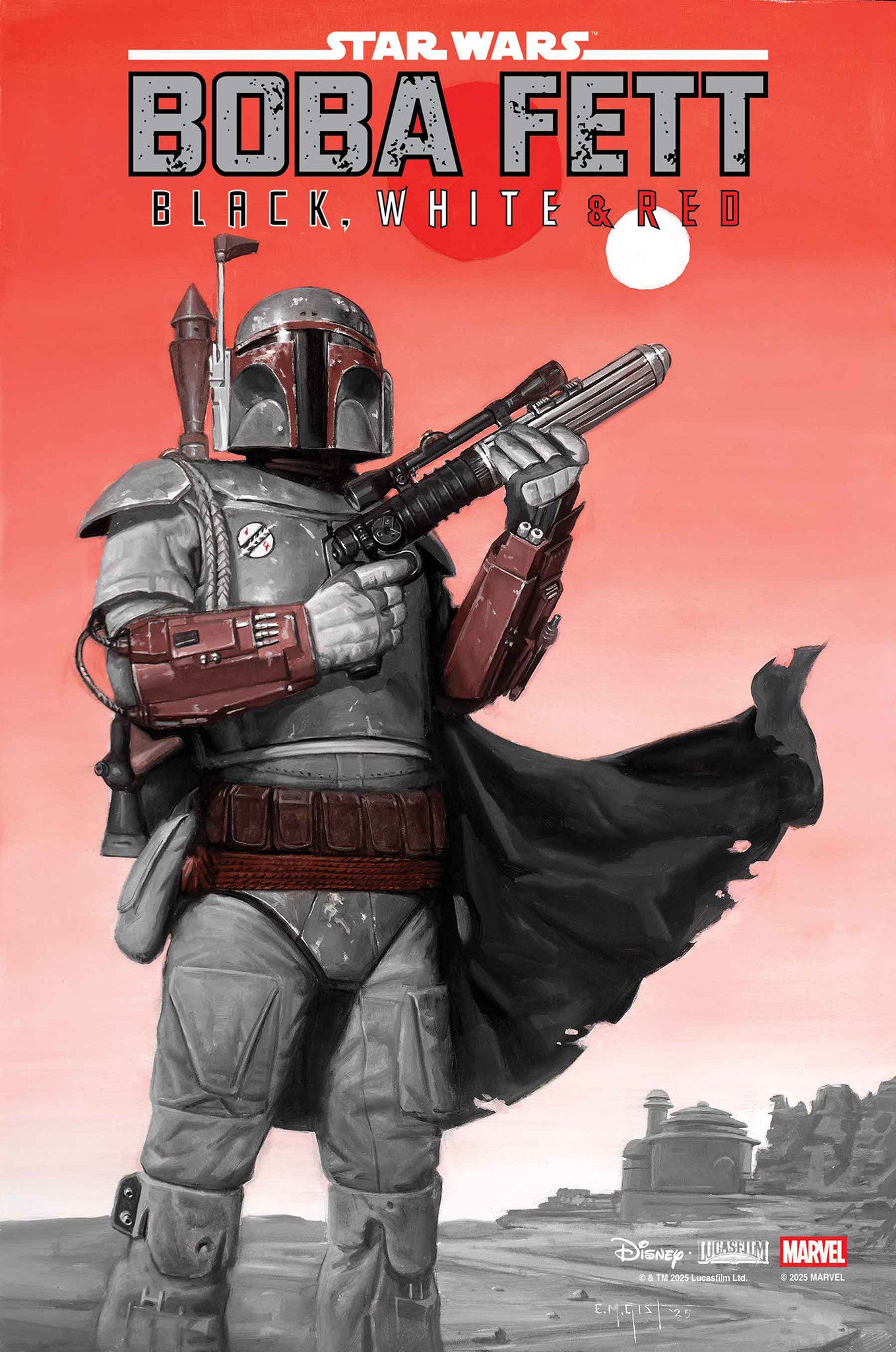 STAR WARS: BOBA FETT - BLACK, WHITE & RED #3