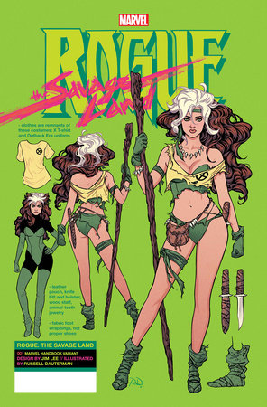 Rogue: The Savage Land #1 Russell Dauterman Cover