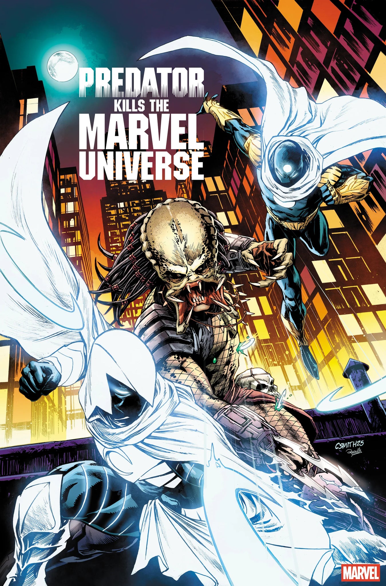 Predator Kills The Marvel Universe #1 Cory Smith Cover