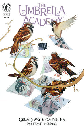 The Umbrella Academy: Plan B #3 Bergara Cover