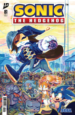 Sonic the Hedgehog #81  Dutreix Cover