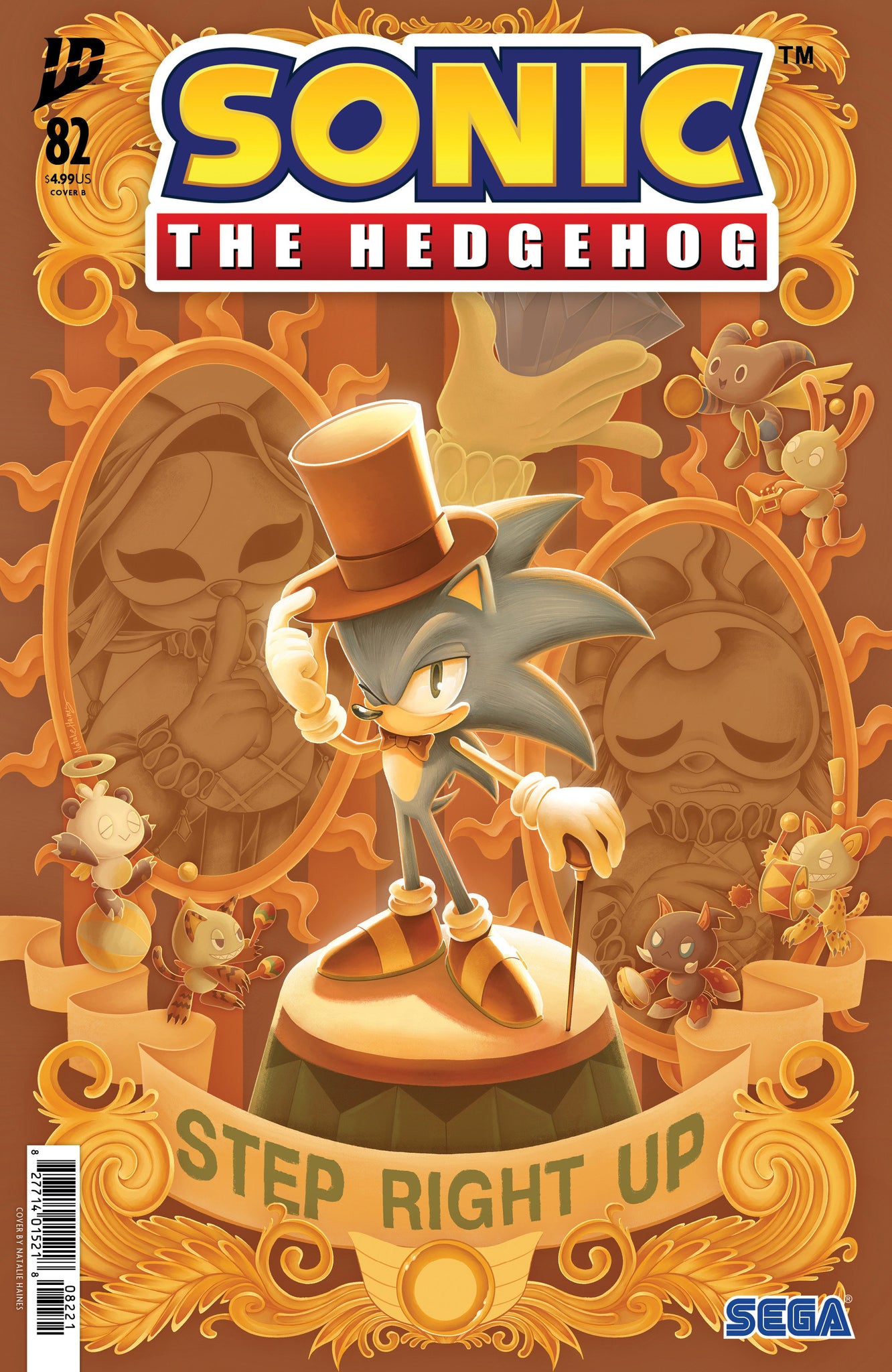 Sonic the Hedgehog #82 Haines Cover