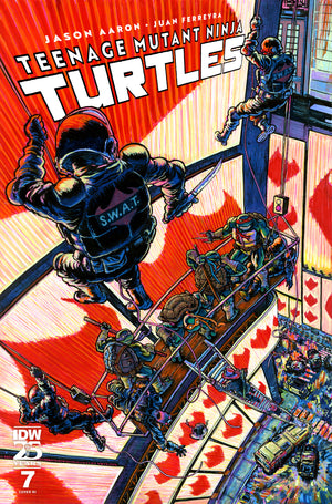 Teenage Mutant Ninja Turtles #7 1:10 Alpha Variant
