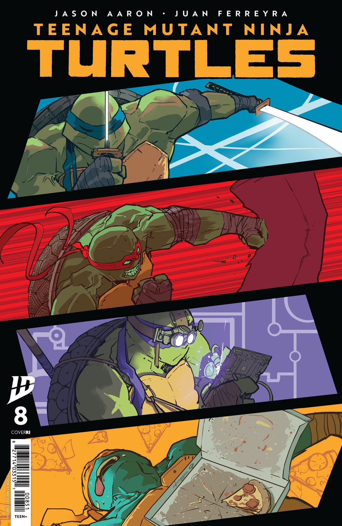 Teenage Mutant Ninja Turtles #8 1:25 Variant