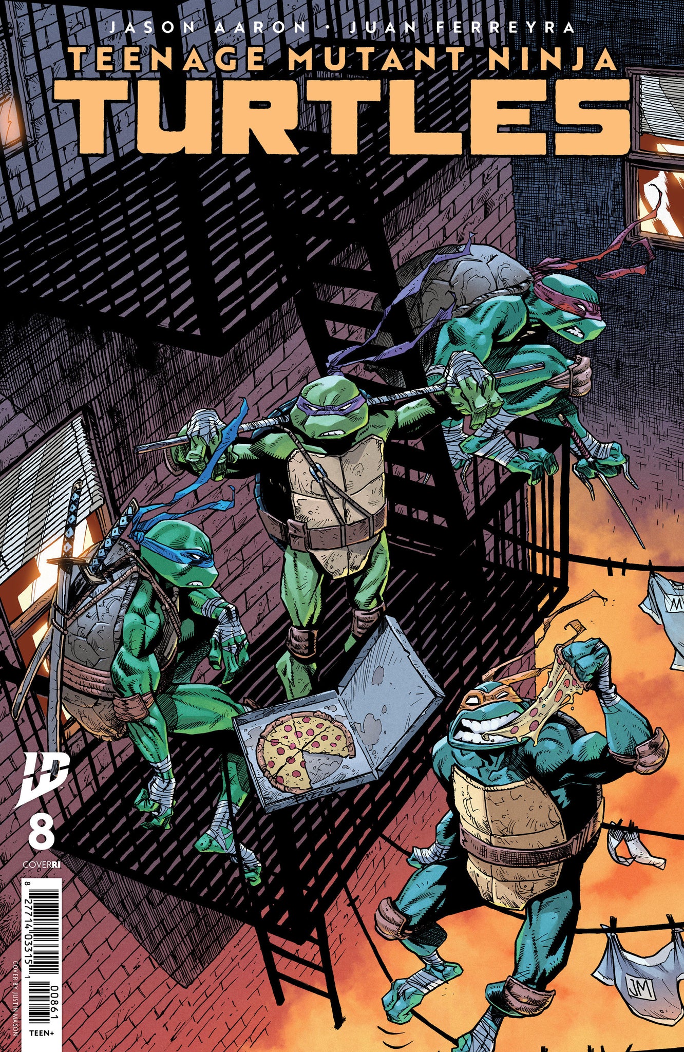 Teenage Mutant Ninja Turtles #8 1:50 Variant