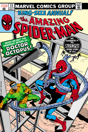 Amazing Spider-Man Omnibus Volume 6 Keith Pollard Spider-Man Vs. Doc Ock Cover   Direct Market Cover