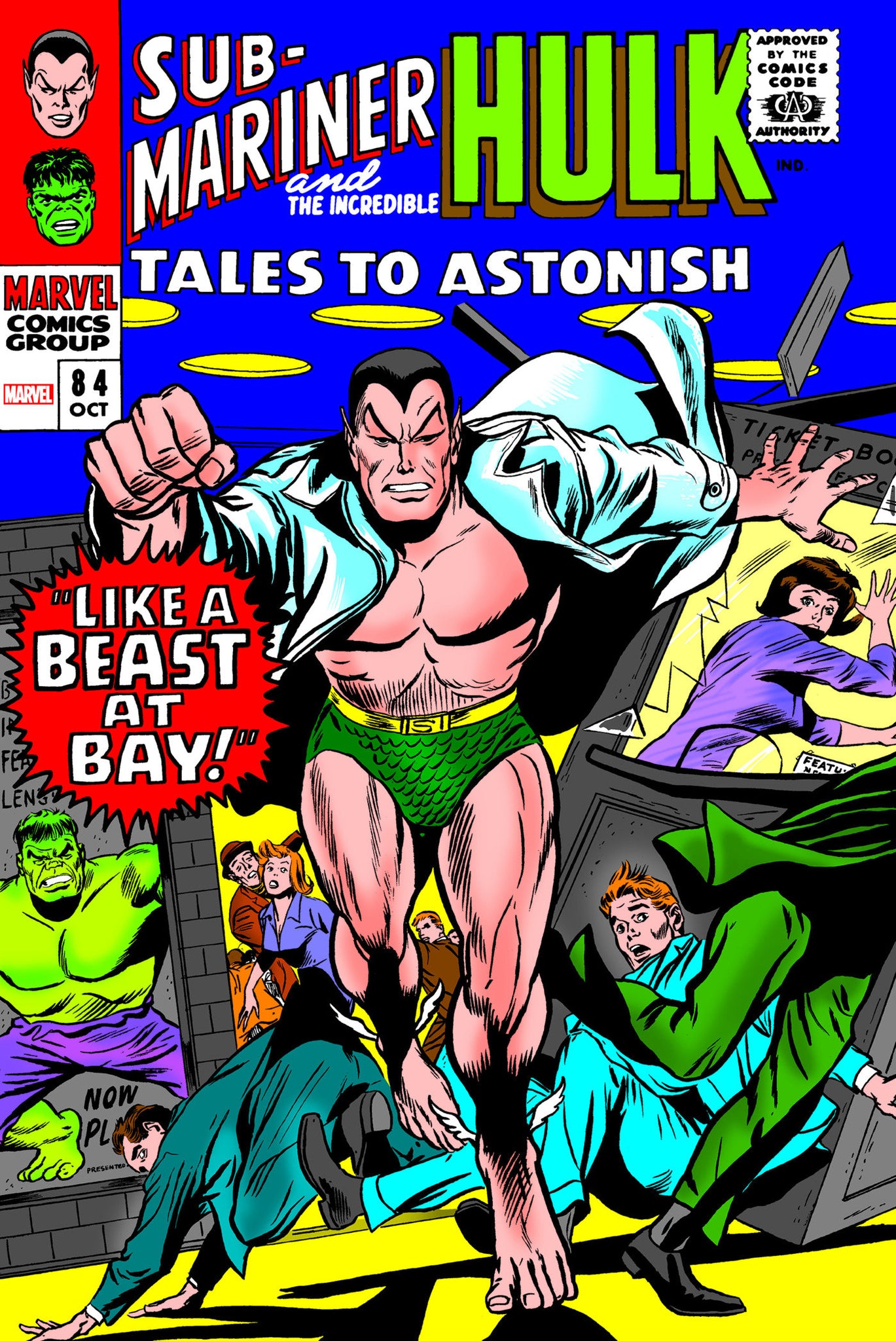 Namor The Sub-Mariner Omnibus Volume 1 Direct Market Cover