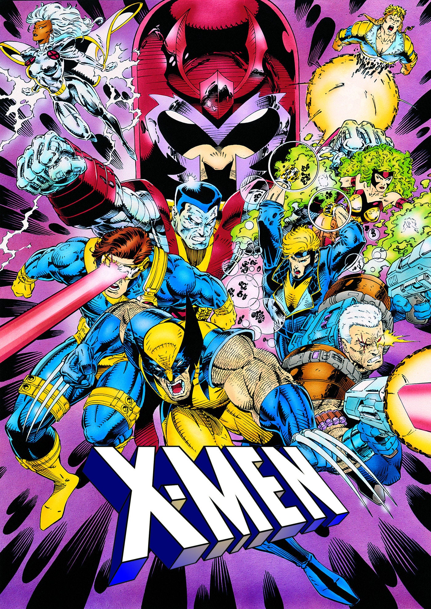 X-Men: Fatal Attractions Omnibus - Direct Market Cover