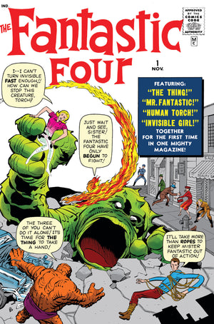 The Fantastic Four Omnibus Volume 1 Jack Kirby Direct Market Cover