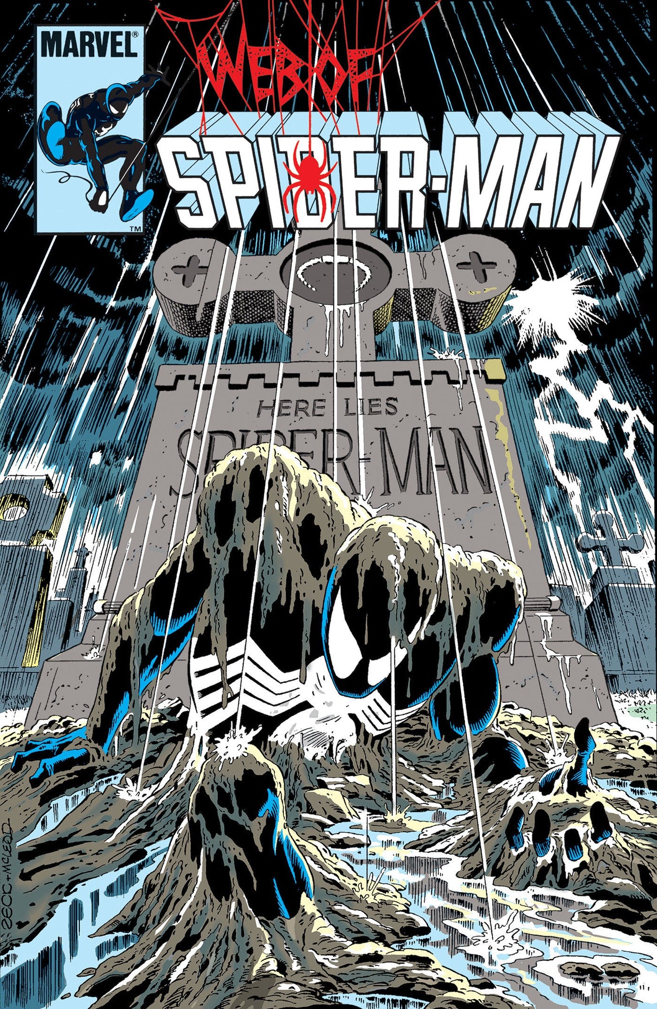 Web Of Spider-Man Omnibus Volume 1 Direct Market Cover