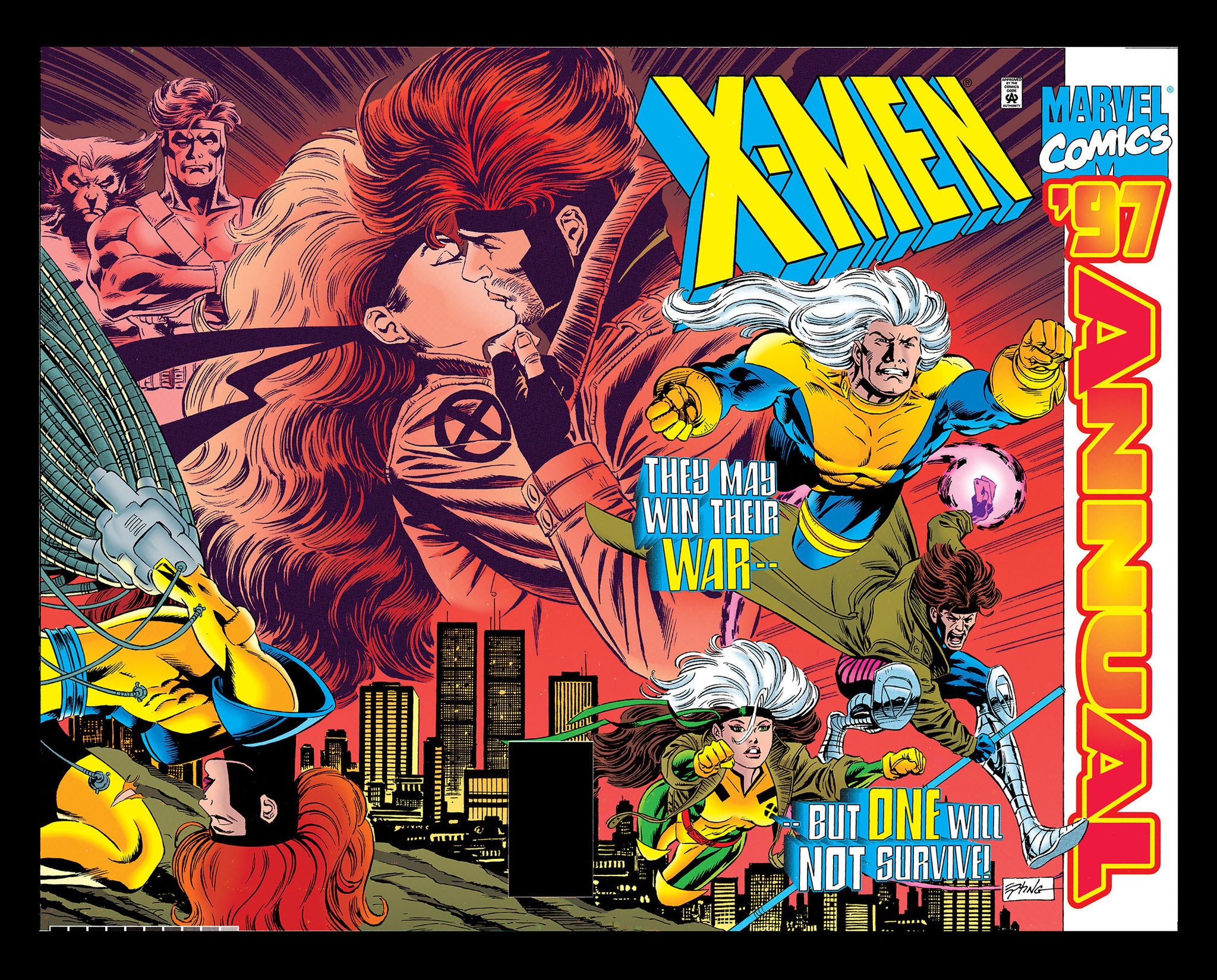 X-Men: Onslaught Aftermath Omnibus Direct Market Cover
