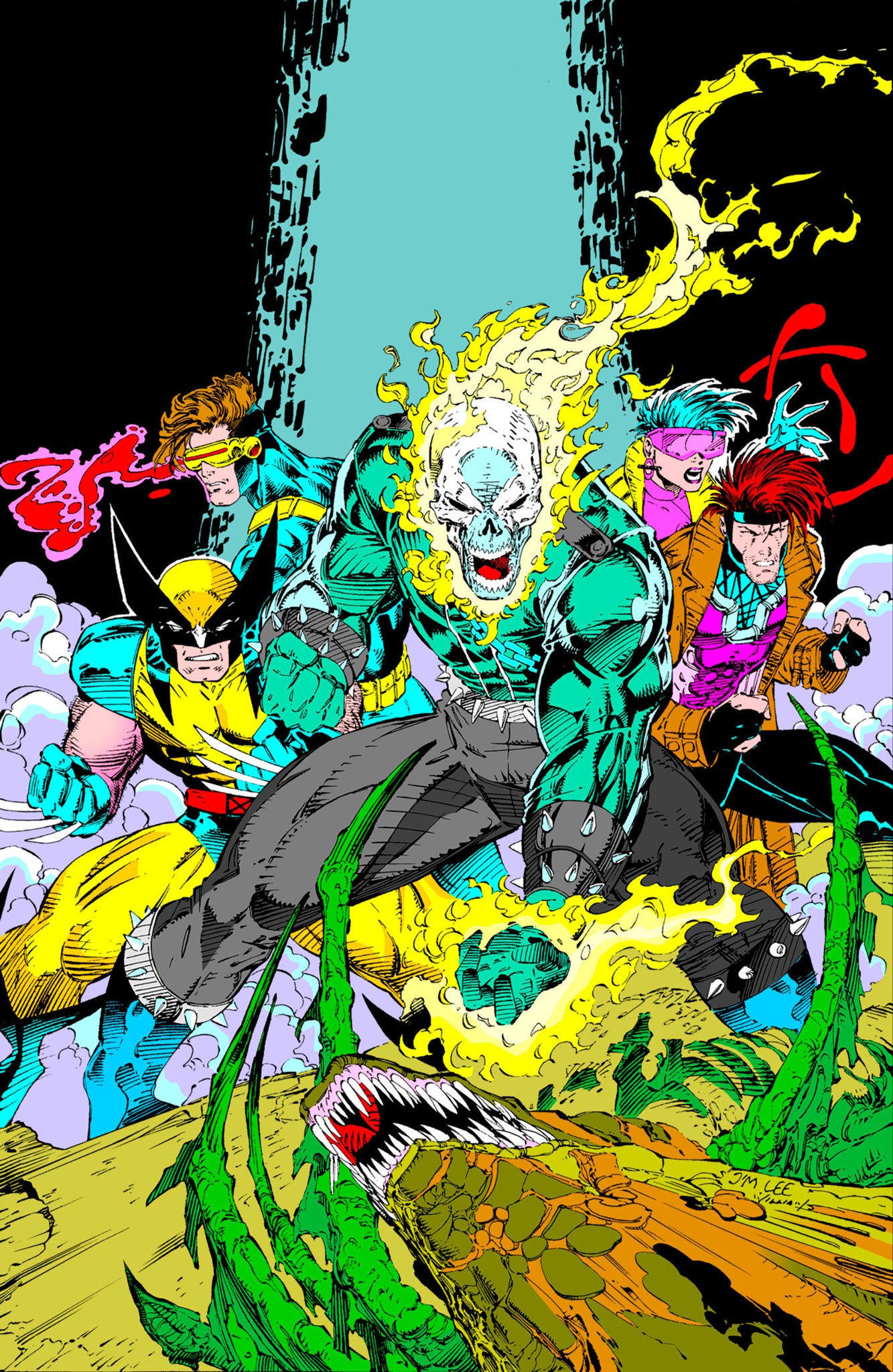 Ghost Rider: Danny Ketch Omnibus Volume 2 Direct Market Cover