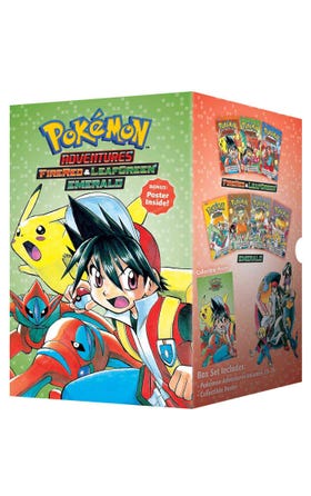 Pokemon Adventures FireRed & LeafGreen / Emerald Box Set