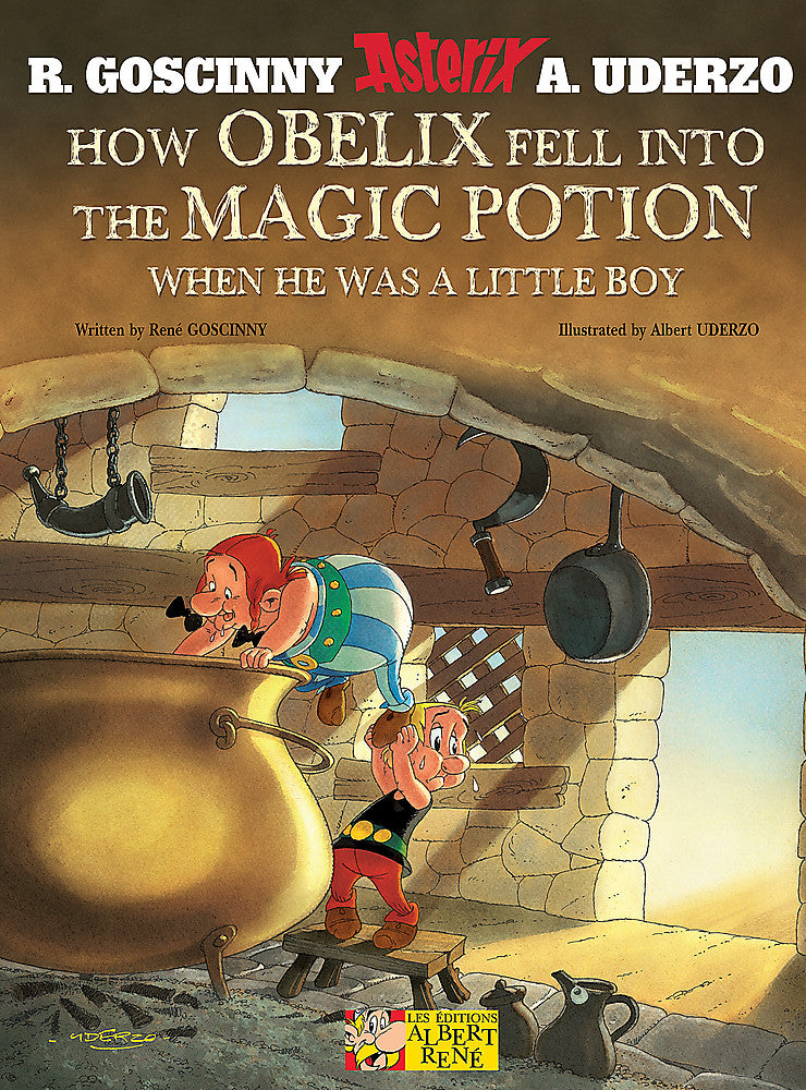 Asterix: How Obelix Fell Into The Magic Potion When He Was A Little Boy