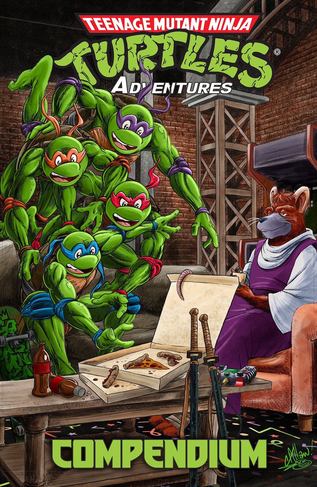 Teenage Mutant Ninja Turtles Adventures Compendium Volume 1