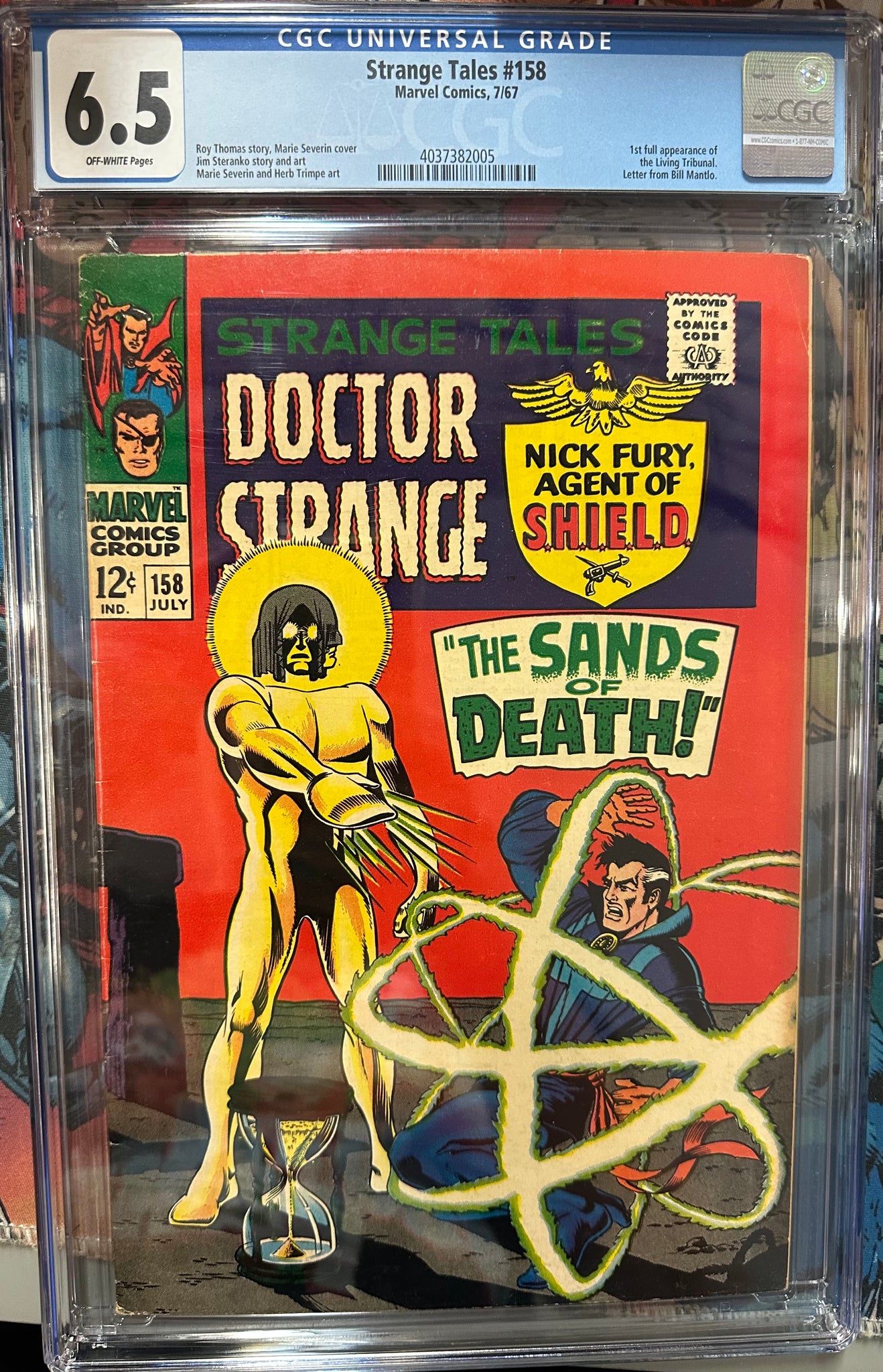 Strange Tales #158 Certified Guaranty Company (CGC) Graded 6.5