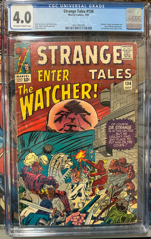 Strange Tales #134 Certified Guaranty Company (CGC) Graded 4.0