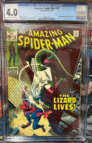 Amazing Spider-Man #76 Certified Guaranty Company (CGC) Graded 4.0