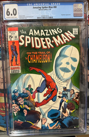 Amazing Spider-Man #80 Certified Guaranty Company (CGC) Graded 6.0