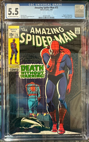 Amazing Spider-Man #75 Certified Guaranty Company (CGC) Graded 5.5
