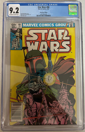Star Wars #68 Certified Guaranty Company (CGC) Graded 9.2