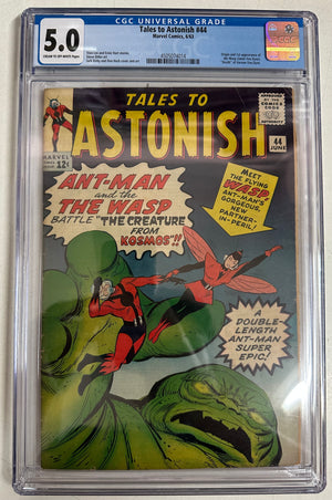 Tales To Astonish #44 Certified Guaranty Company (CGC) Graded 4.0 - First Appearance of Wasp