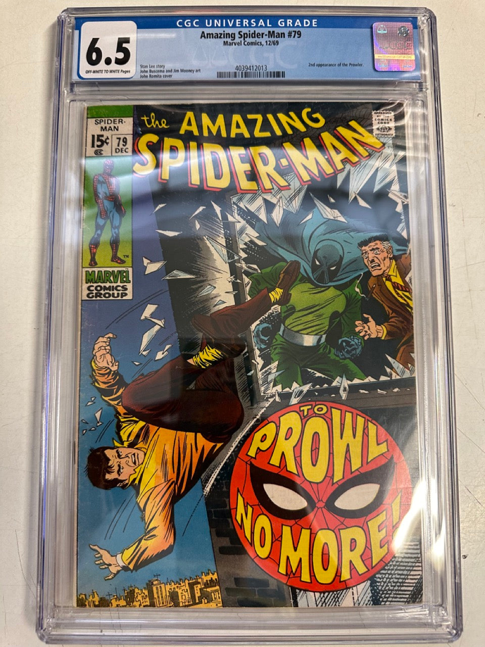 Amazing Spider-Man #79 Certified Guaranty Company (CGC) Graded 6.5