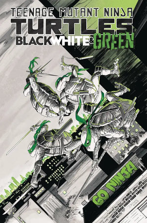 Teenage Mutant Ninja Turtles Black White & Green