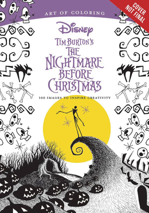 Tim Burton's The Nightmare Before Christmas: Art of Colouring