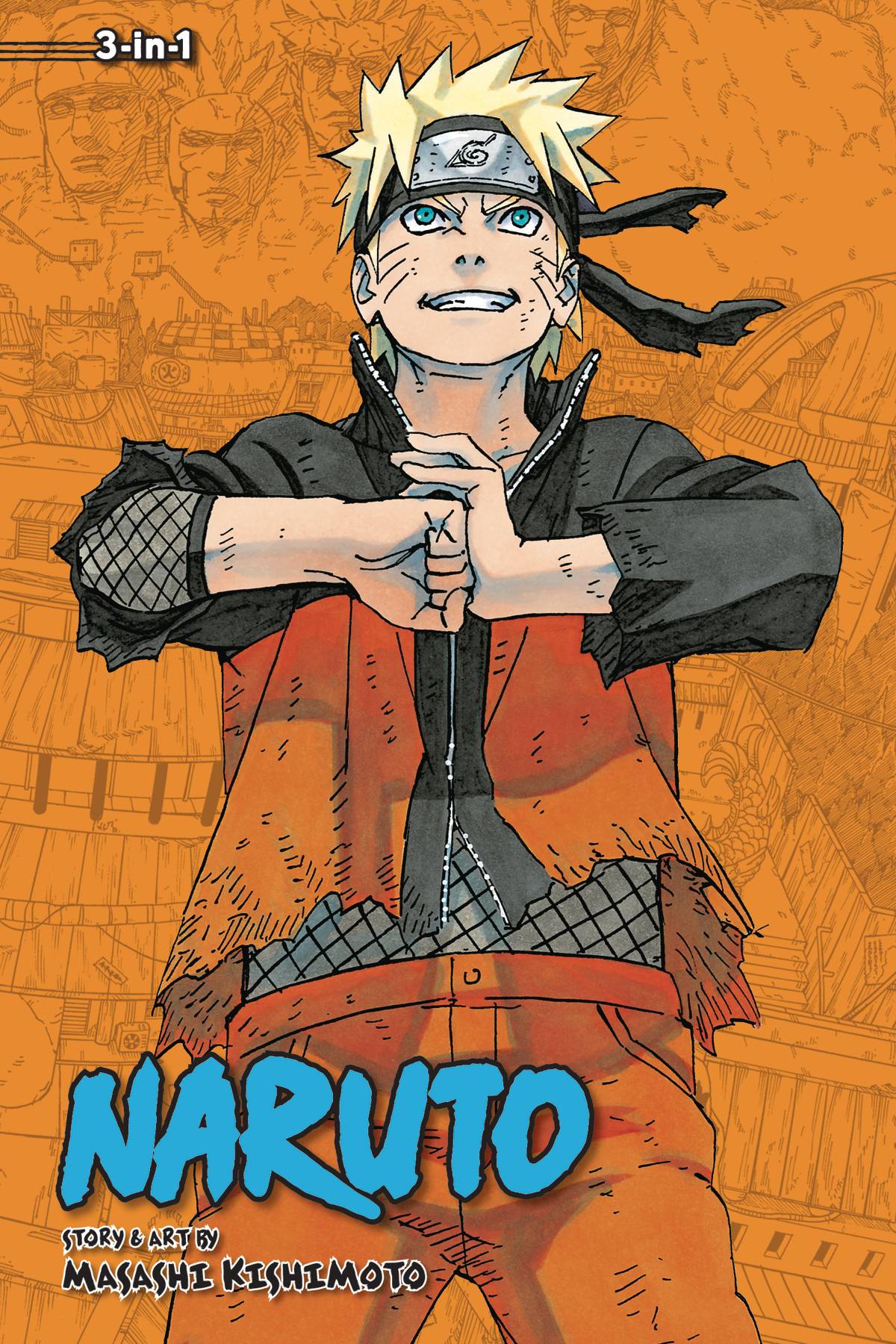 Naruto 3-in-1 Edition Volume 22