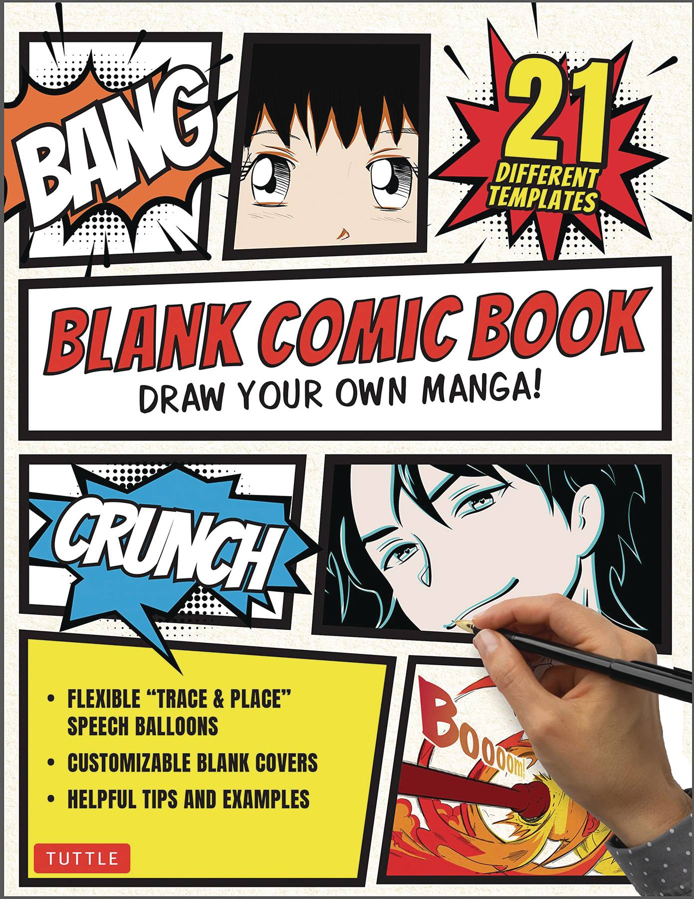 Draw Your Own Manga - Blank Comic Book