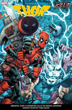 Immortal Thor #13 Deadpool Kills Cover