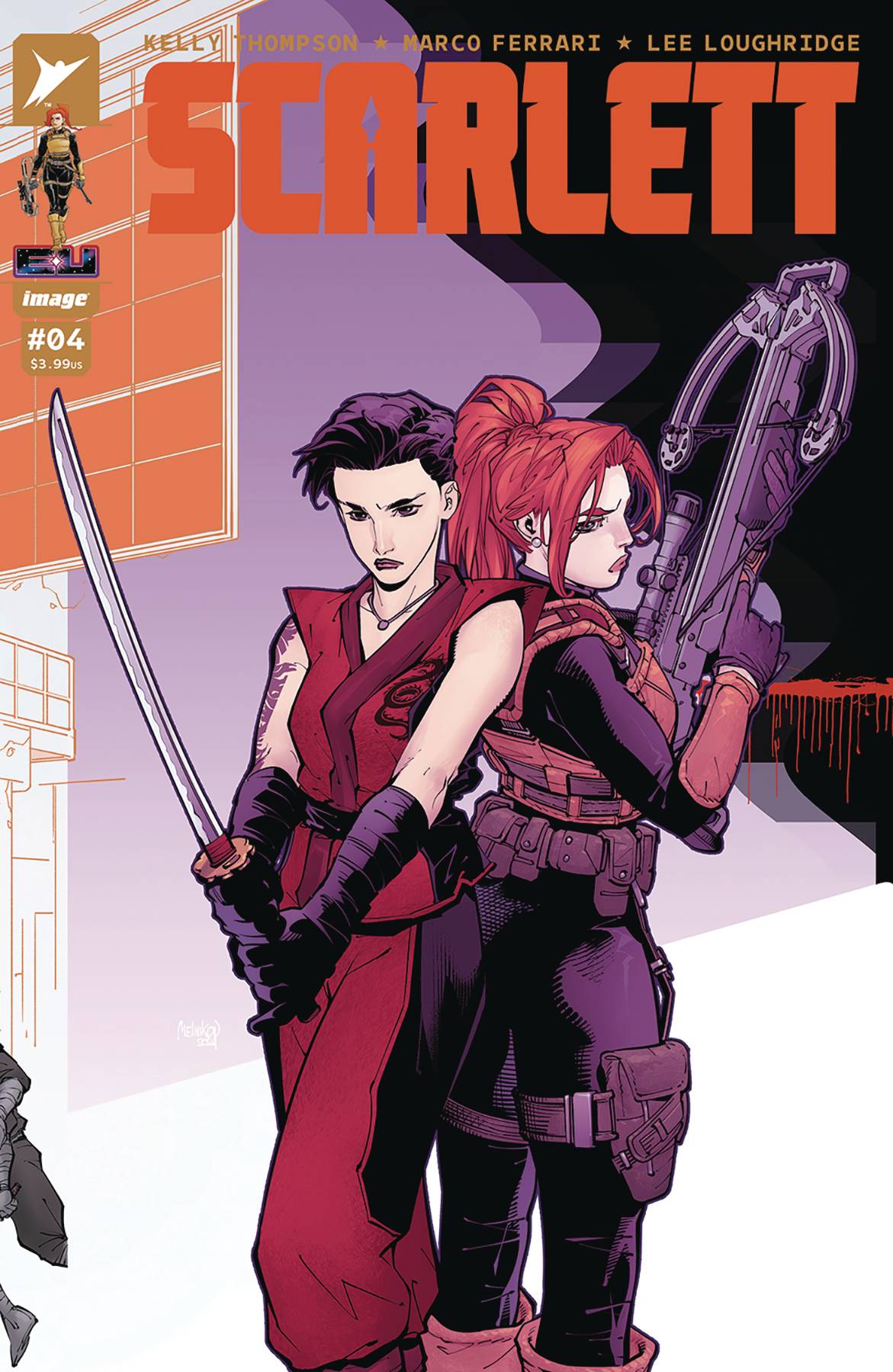 Scarlett #4 (OF 5) cvr C Melmikov var