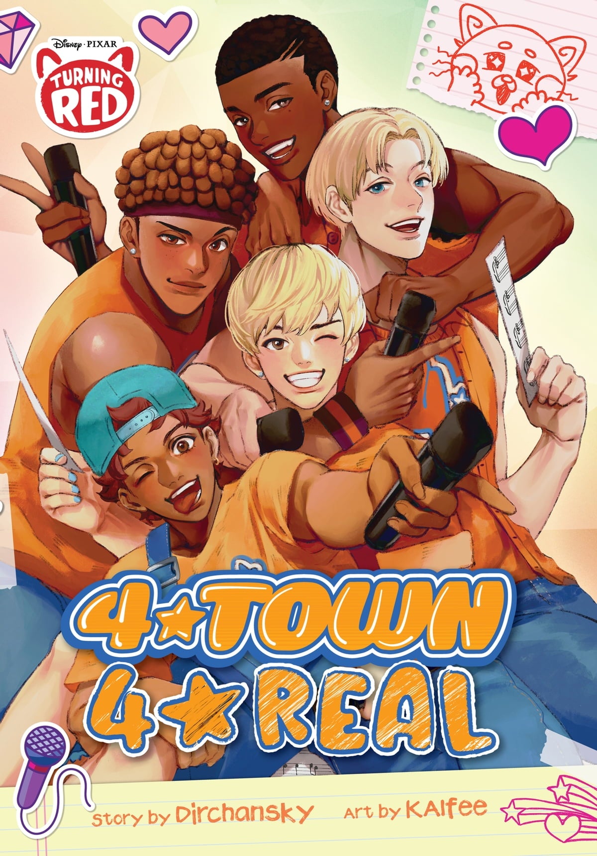 Disney & Pixars Turning Red 4 Town 4 Real Manga