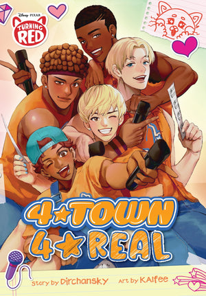 Disney & Pixars Turning Red 4 Town 4 Real Manga