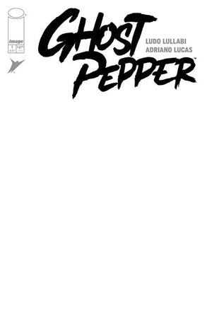 Ghost Pepper #1 Blank Sketch Cover