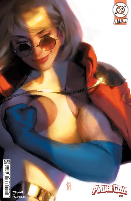 Power Girl #14  Miguel Mercado Card Stock Cover