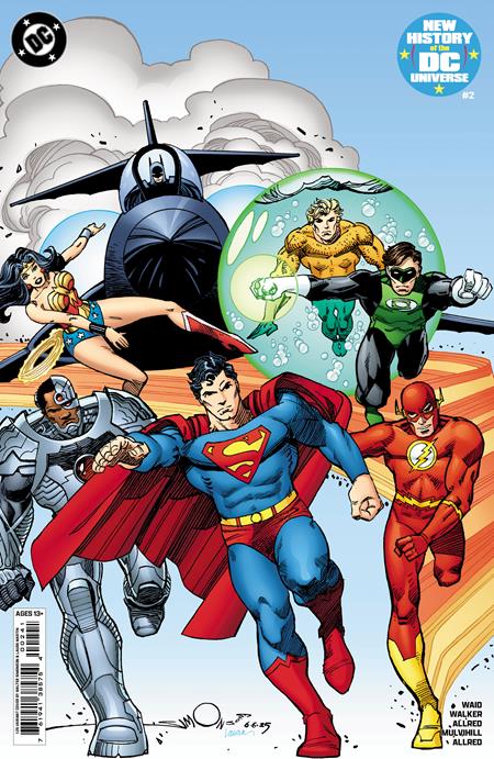 New History Of The Dc Universe #2 (OF 4)  1:25 Karl Kerschl  Card Stock Variant