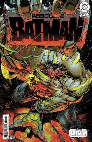 Absolute Batman #11 1:25 Clay Mann & Seth Mann Card Stock Variant