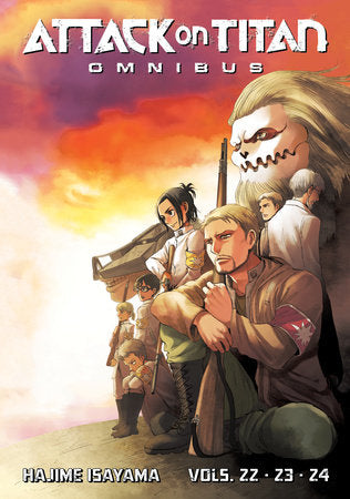 Attack On Titan Omnibus Volume 8 - Vol 22-24