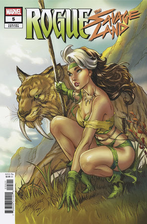 Rogue: The Savage Land #5 J. Scott Campbell Cover