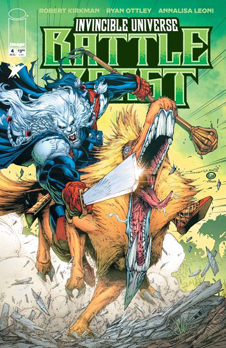 Invincible Universe Battle Beast #4  1:50 Brett Booth Variant