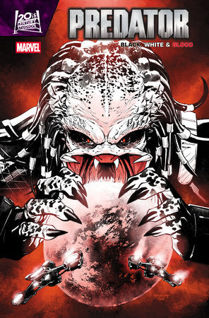 Predator: Black, White & Blood #4 1:25 Segovia Variant