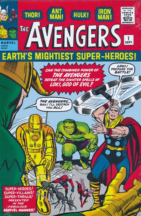 Avengers Omnibus Volume 1 Direct Market Cover