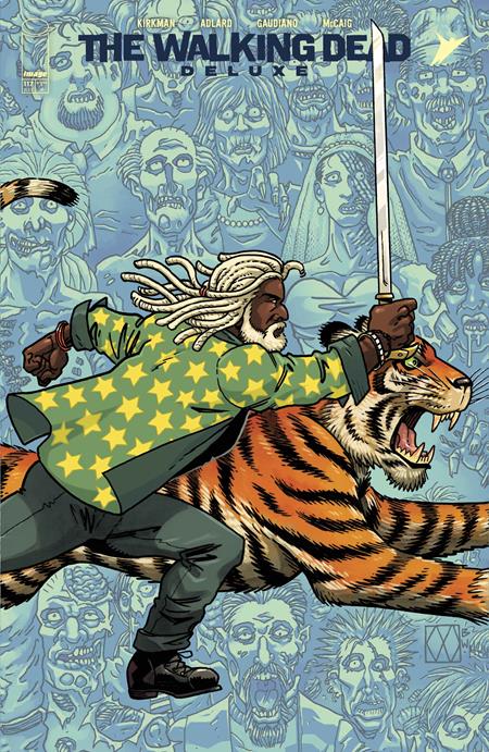 Walking Dead Deluxe #117 Wagner Cover